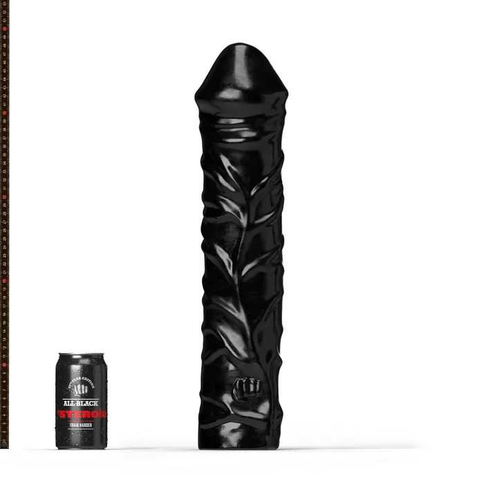 Dildos All Black Sterod The Home Stretch Dildo 50 x 115 cm zwart All Black Sterod